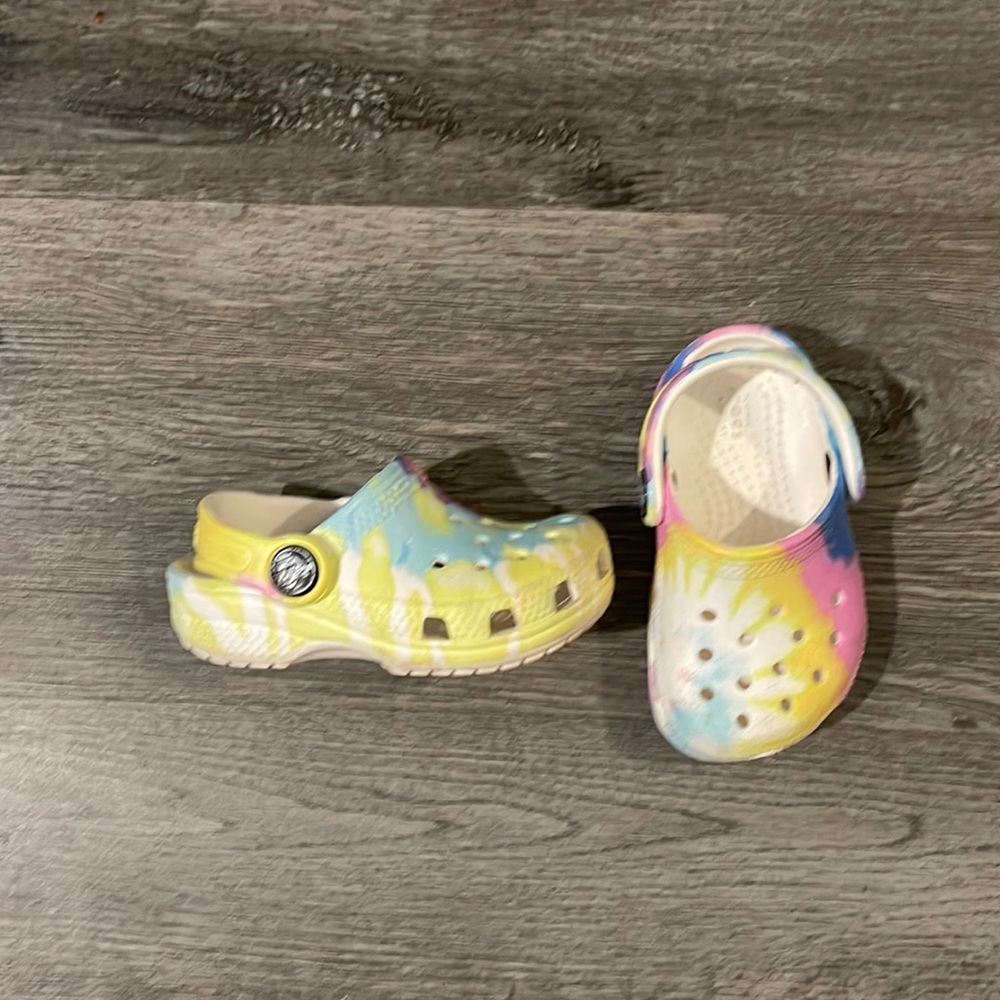 Crocs Baby Tie Dye Shoes